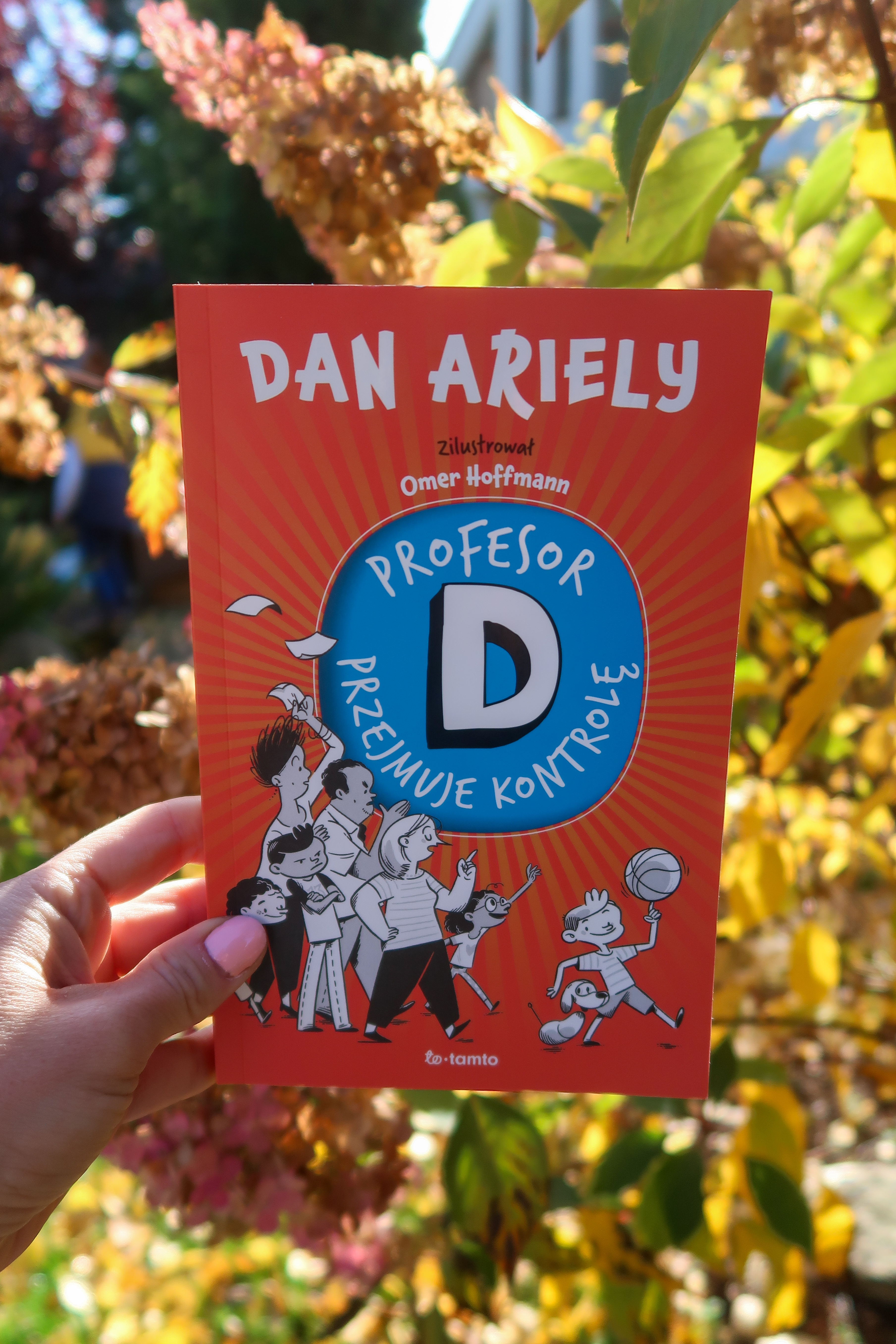 Profesor D przejmuje kontrolę – fajna, zabawna książka dla 9-latka