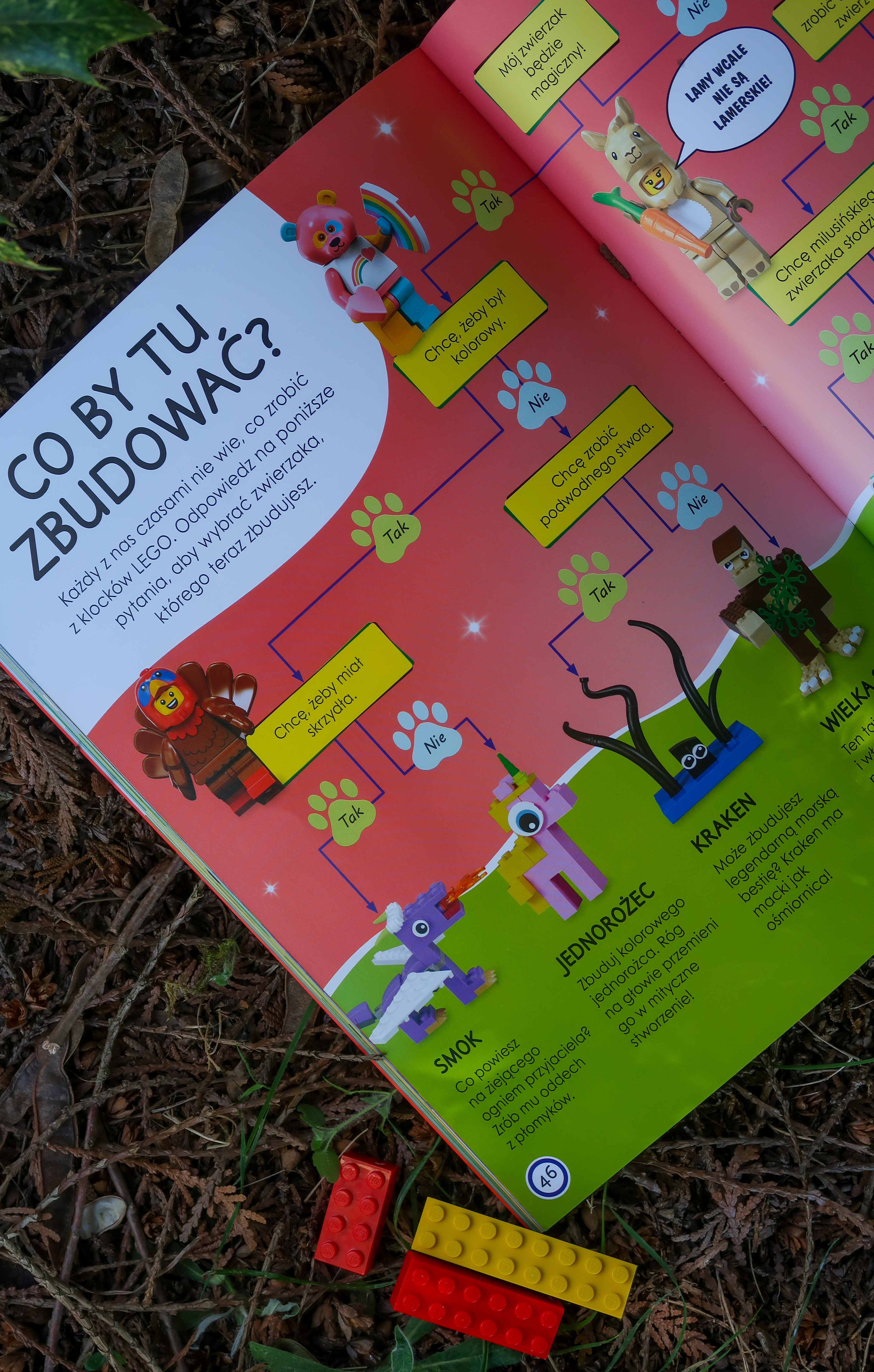 LEGO® i zwierzęta? Zobacz jak ta książka z naklejkami wciąga!